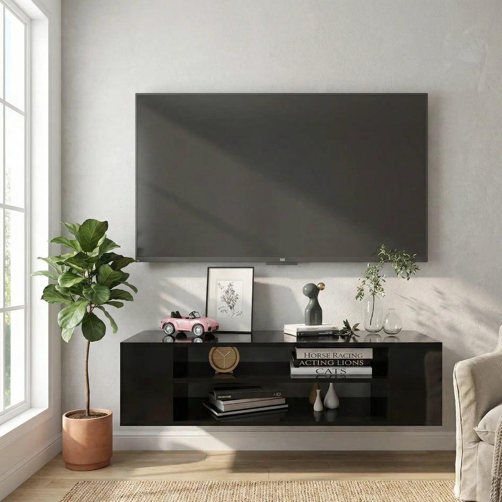 Meuble TV Suspendu 100 x 30 x 26,5 cm CoinTV