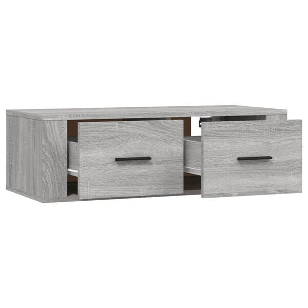 Meuble TV Suspendu 80 x 36 x 25 cm