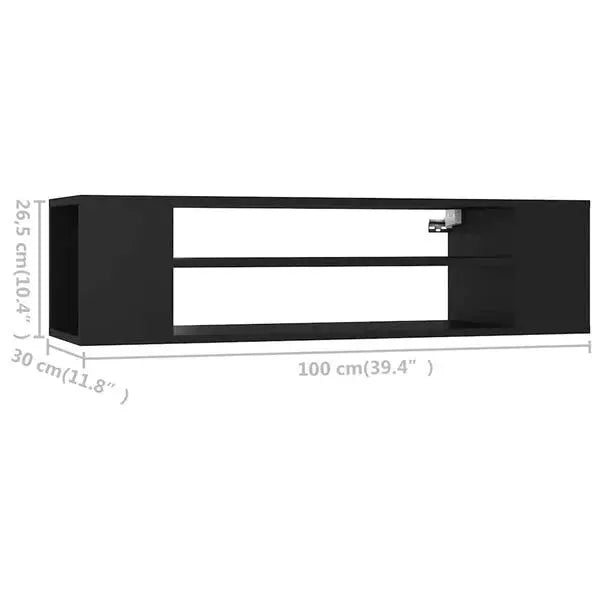 Meuble TV Suspendu 100 x 30 x 26,5 cm CoinTV